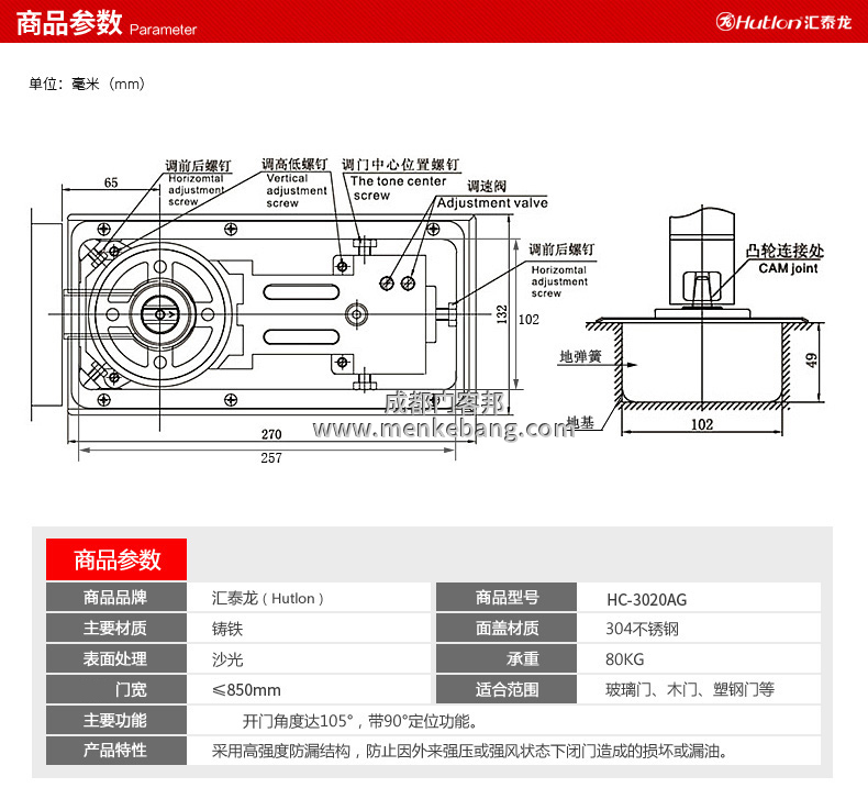 玻璃門(mén)碰門(mén)地彈簧怎么調(diào),玻璃門(mén)關(guān)不嚴(yán)地彈簧怎么調(diào)